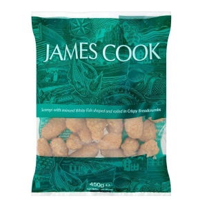 James Cook Frozen Scampi 1x450g