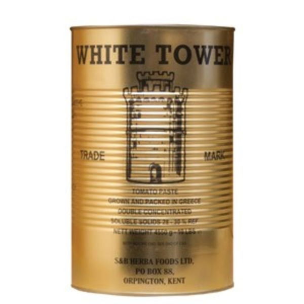 White Tower Tomato Paste (Puree)-1x4.35kg