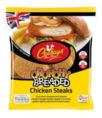 Frozen Ceekays Crispy Battered Chicken Steaks 1x1kg