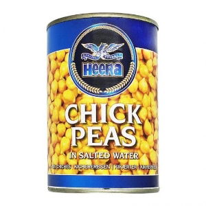 Heera Boiled Tinned Chickpeas 12x440g