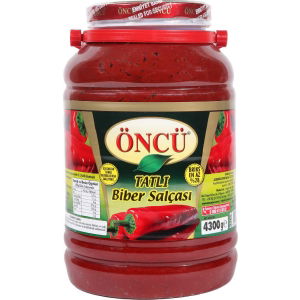 Oncu Mild Pepper Paste (Biber Salcasi)-1x4.3kg