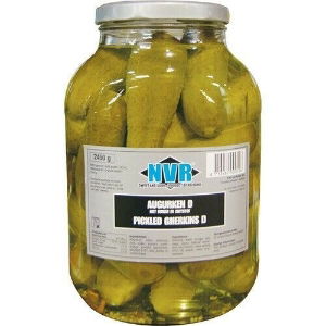 NVR Whole Pickled Gherkins (German)-1x2.45kg