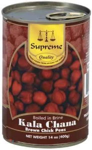 Supreme Kala Chana (Black Chickpeas)-12x400g