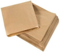 Majestic 10x10 Glazed Brown Paper Bag 1x1000