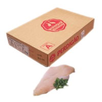 Perdigao Frozen Halal Raw Brazilian Chicken Fillets-1x15kg